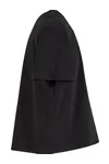 Cropped Oversized Tee Black