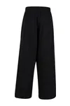 Wideleg Sweatpants Black