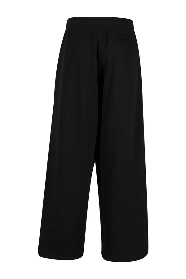 Wideleg Sweatpants Black
