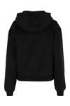 Ladies Loose Fit Hoody Black