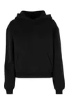 Ladies Loose Fit Hoody Black