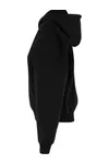 Ladies Loose Fit Hoody Black