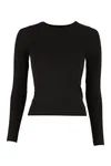 Ladies Ultra Slim Longsleeve Black