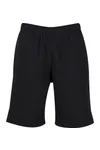 Fluffy Sweatshorts Black