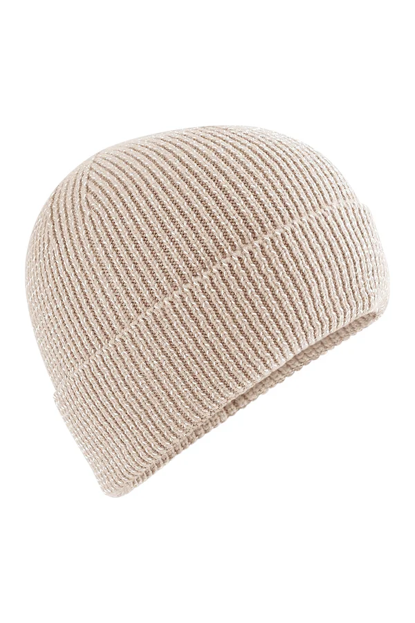 Streetlite Reflective Beanie almond