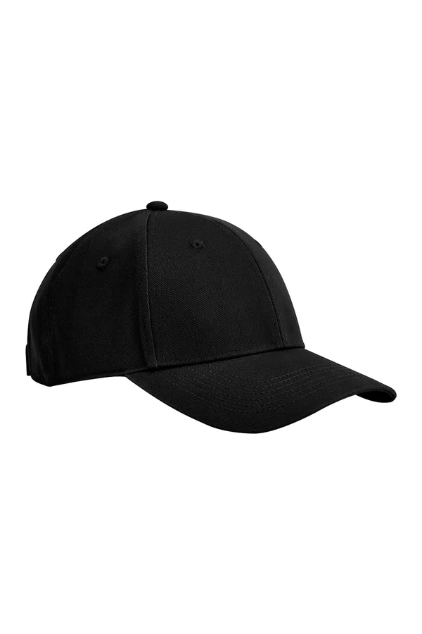 EarthAware® Junior Classic Organic Cotton 6 Panel Cap Black