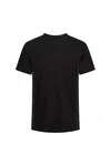 Unisex Contrast-T Black / Charcoal (Solid)