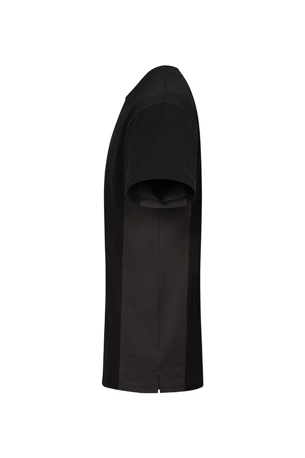 Unisex Contrast-T Black / Charcoal (Solid)