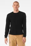 Unisex Heavyweight Long Sleeve Tee Black