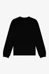 Unisex Heavyweight Long Sleeve Tee Black