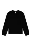 Unisex Heavyweight Long Sleeve Tee Black