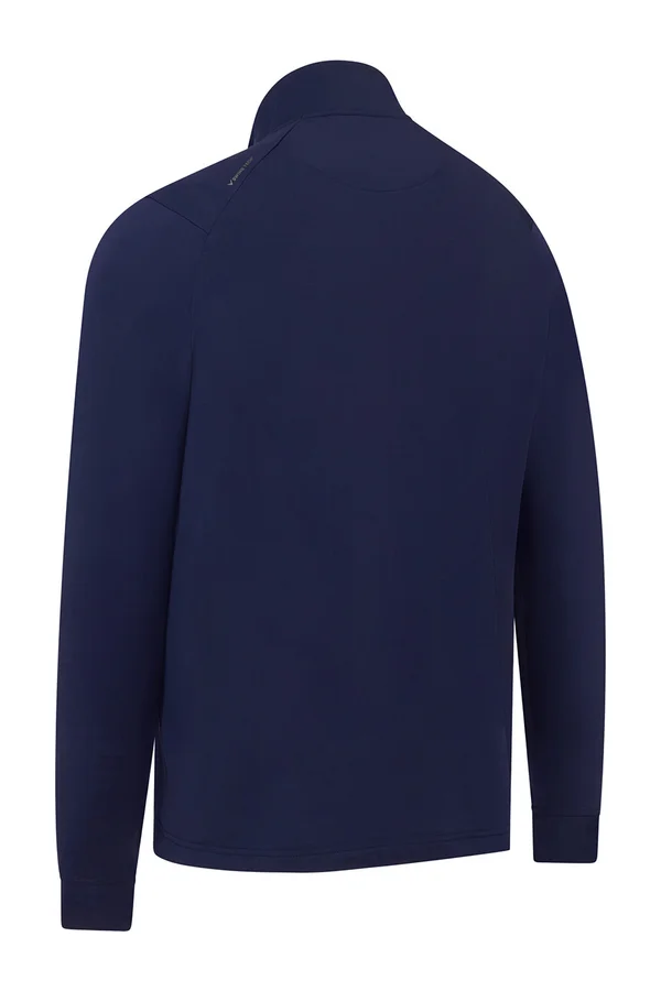 Men´s 1/4 Zip Pullover Peacoat