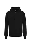 Unisex Heavy Hoodie Jacket Black