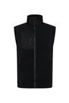 Men´s Canvas Fleece Vest Black