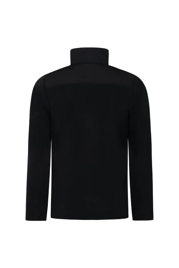 Men´s Canvas Fleece Jacket Black