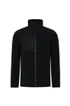 Men´s Canvas Fleece Jacket Black