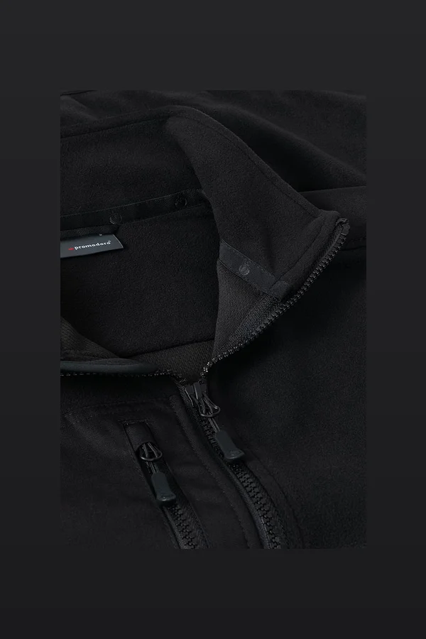 Women´s Canvas Fleece Jacket Black