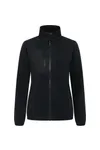 Women´s Canvas Fleece Jacket Black