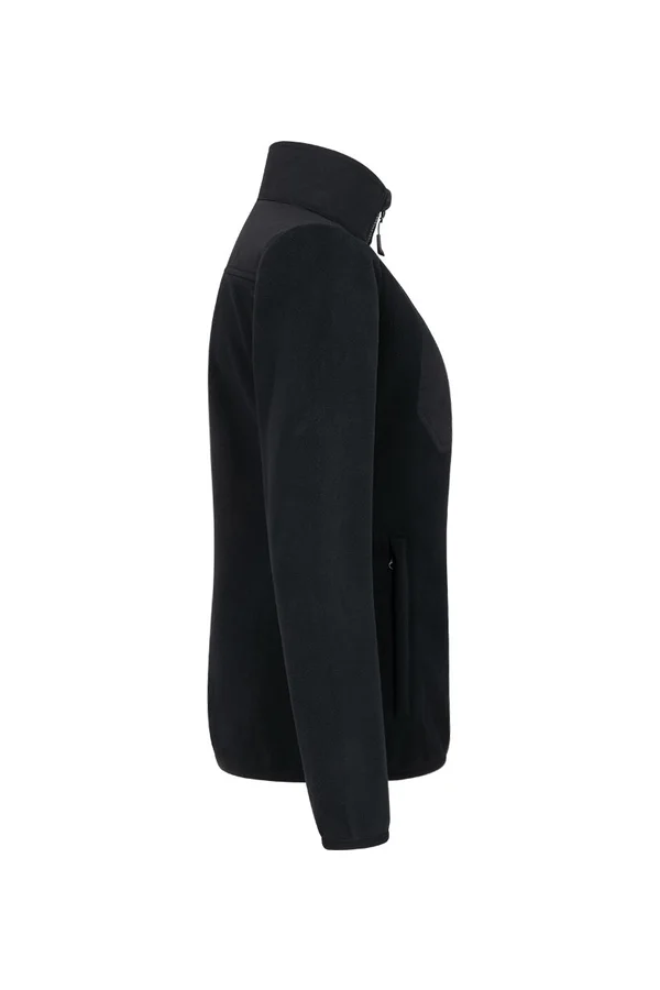 Women´s Canvas Fleece Jacket Black