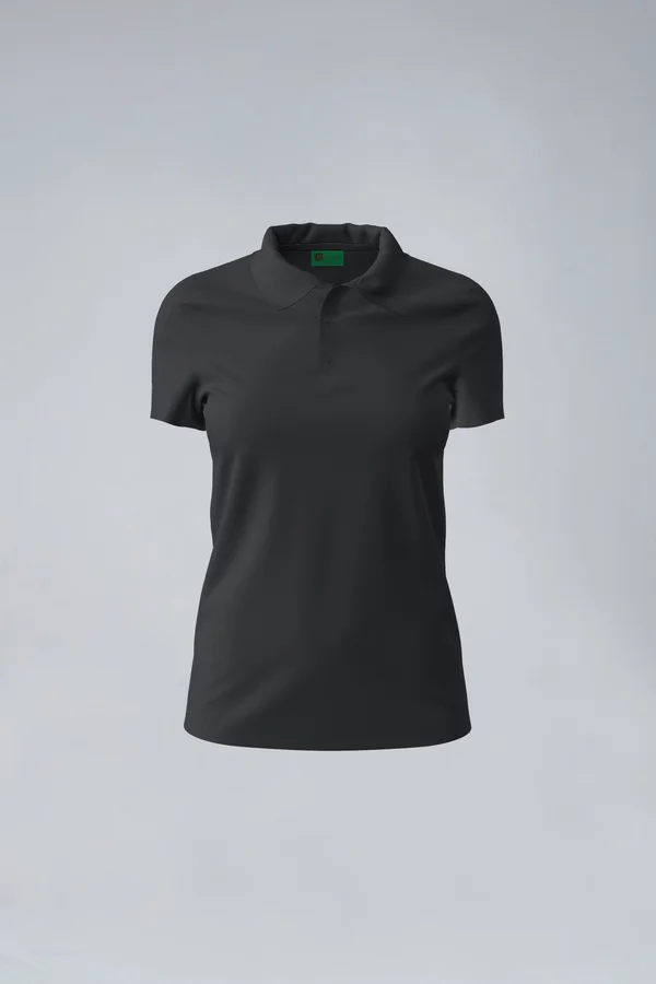 Ladies Polo Shirt Black