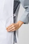 Überwurfschürze Soft-Touch White