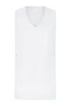 Überwurfschürze Soft-Touch White
