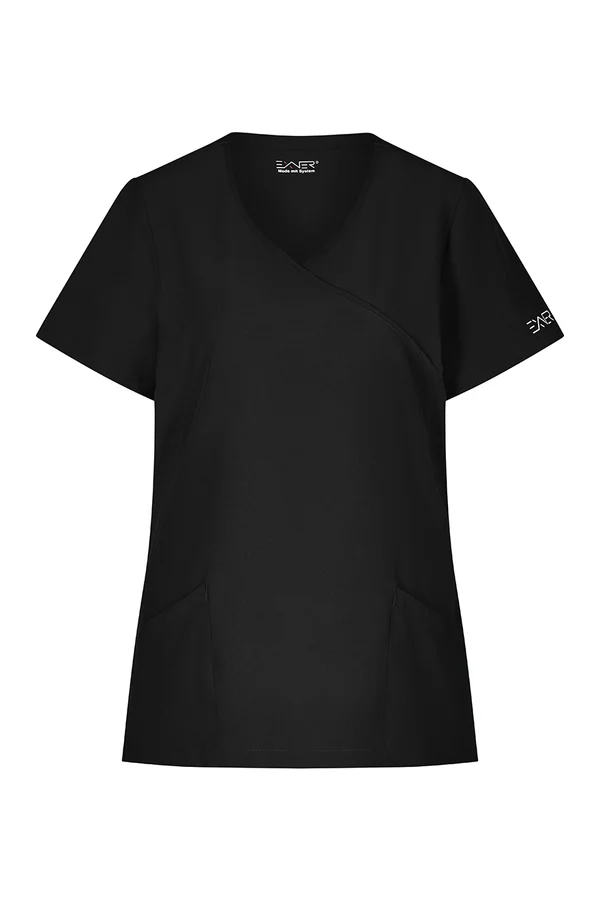 Sportsline Damen-Kasack, Slim Fit Black