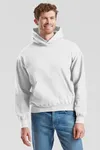 Supercotton™ Hooded Sweat White