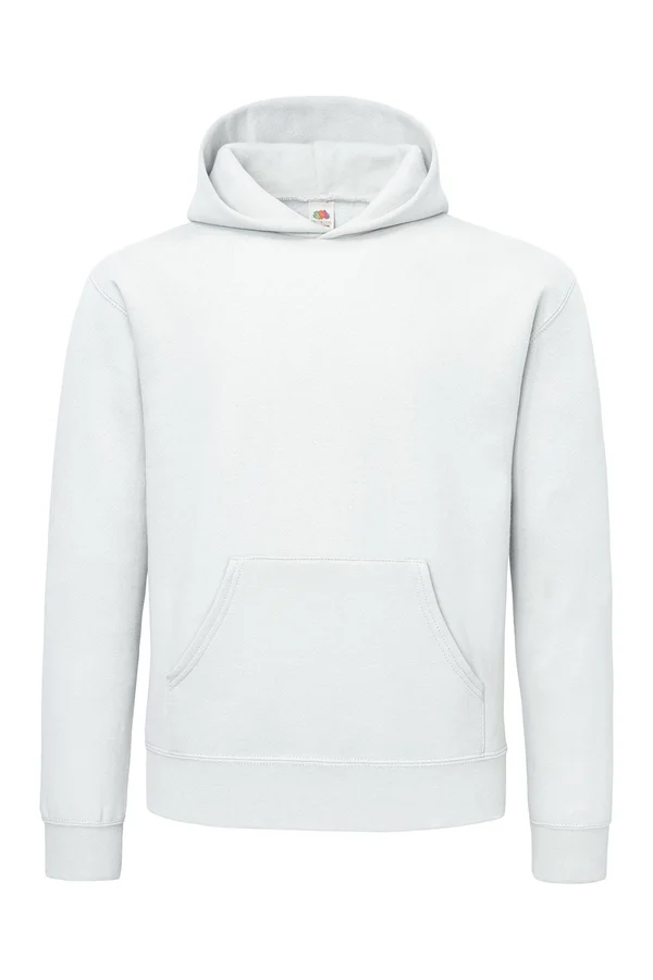 Supercotton™ Hooded Sweat White