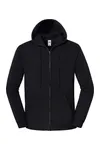 Iconic Premium Hooded Sweat Jacket Black