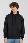 Iconic Premium Hooded Sweat Black