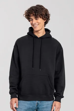 Iconic Premium Hooded Sweat Black