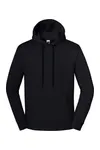 Iconic Premium Hooded Sweat Black