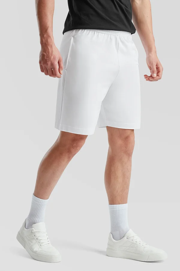 Unisex Iconic 195 Jersey Shorts White