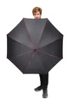AC-Midsize-Stockschirm FARE® Seam Black / Red
