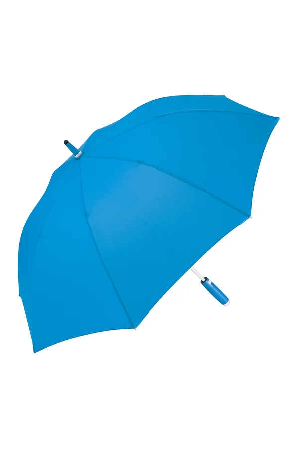 AC-Midsize-Stockschirm FARE® Whiteline cyan