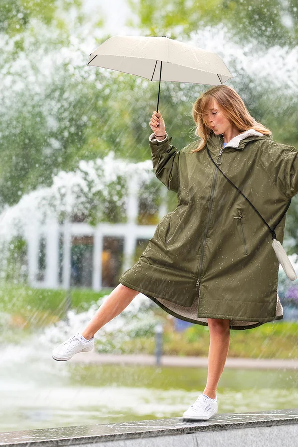 Mini pocket umbrella FARE® FiligRain ToGo Creme