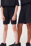 Kids Team Short no pockets Black