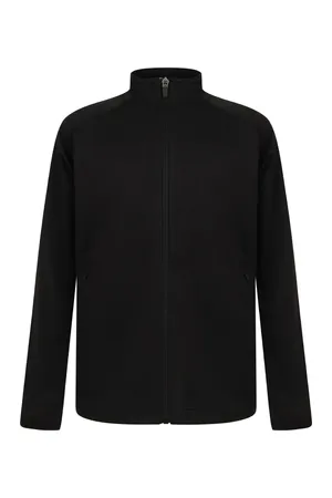 Kids Knitted Tracksuit Top Black