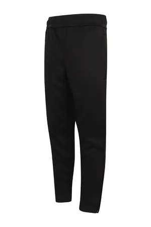 Kids Knitted Tracksuit Pants Black
