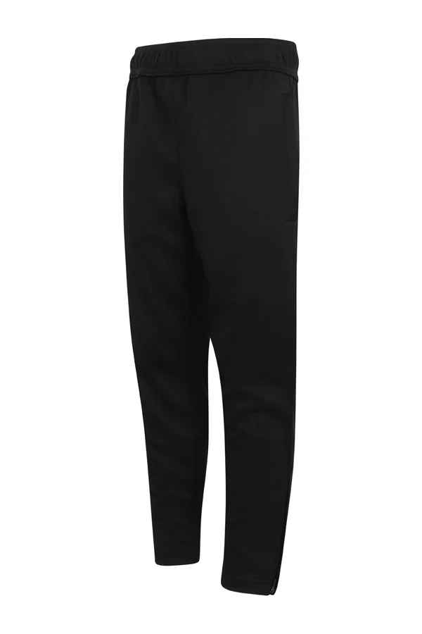 Kids Knitted Tracksuit Pants Black
