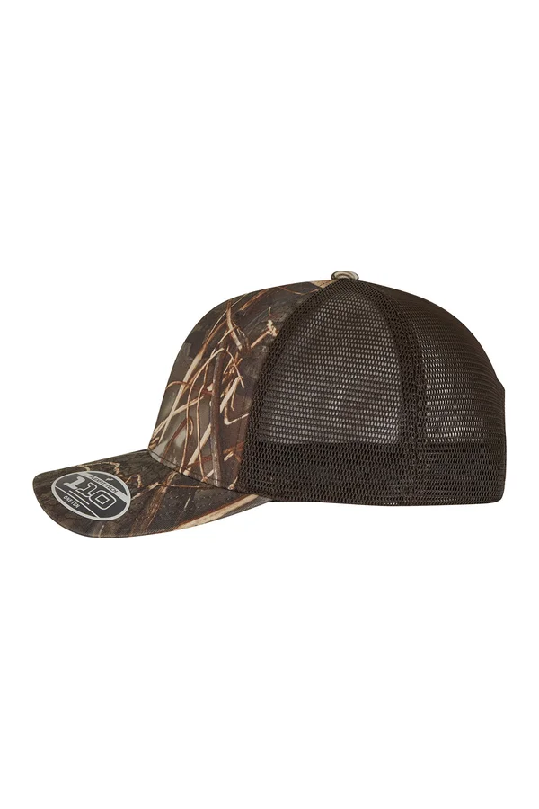 110 Mesh Realtree Camo Cap Brown