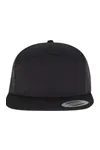 7 Panel Classic Trucker Cap Black / Black