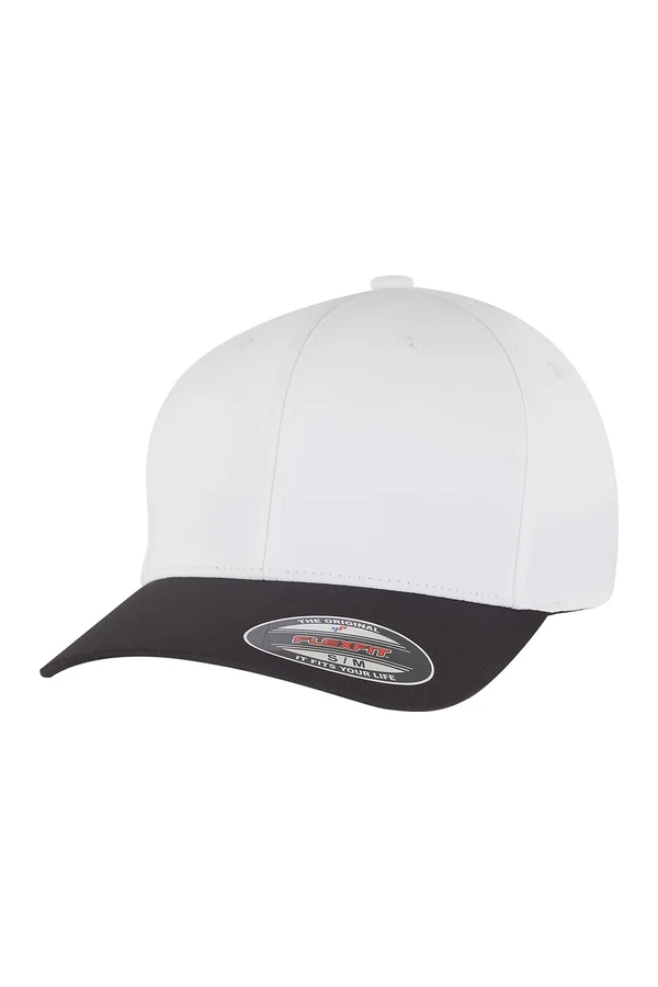 Flexfit Tech Water Repellent Cap Black / White