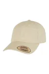 Low Profile Cap with Elastic Snip Beige