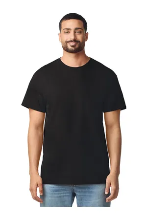 Light Cotton Adult T-Shirt Black