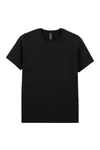 Light Cotton Adult T-Shirt Black