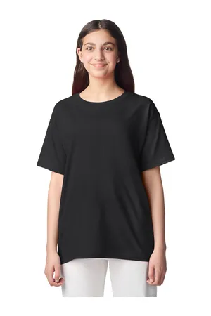 Light Cotton Youth T-Shirt Black
