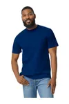 Softstyle Midweight Adult No Label Enzyme Wash T-Shirt Navy