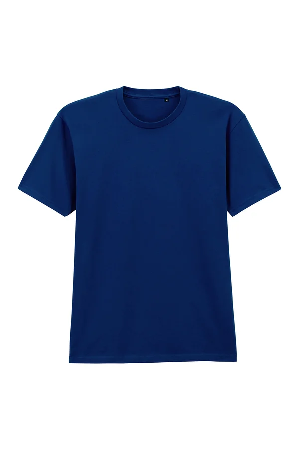Softstyle Midweight Adult No Label Enzyme Wash T-Shirt Navy